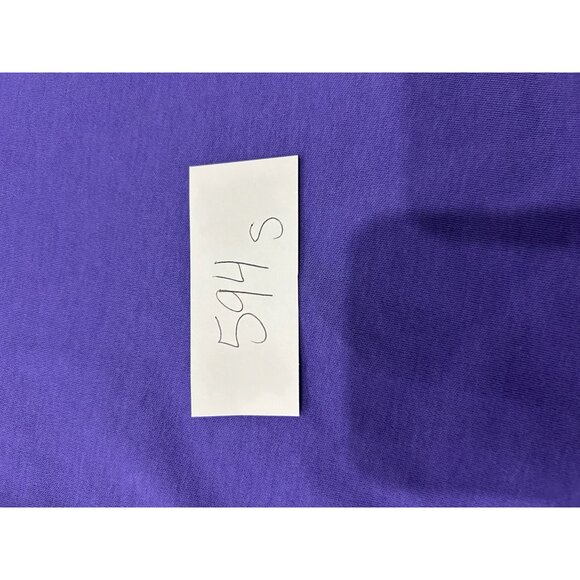 Studio Works Petite Womens Purple Embellished 3/4 Sleeve Top PS Embroidery - Picture 9 of 10